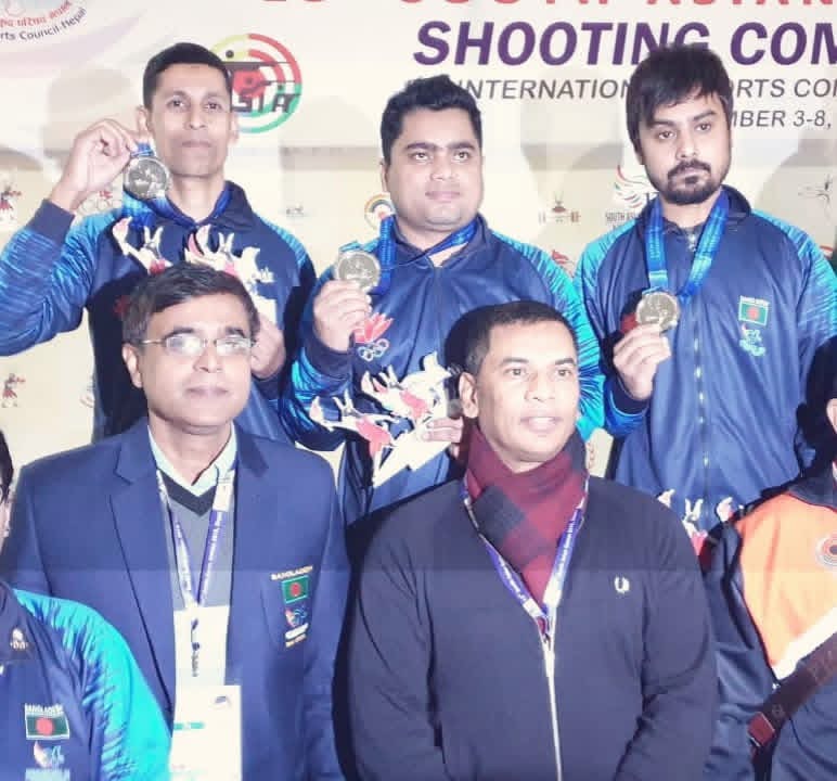 2019 South Asian Games Silver Medal