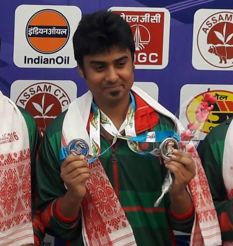 2016 South Asian Games Silver Medal